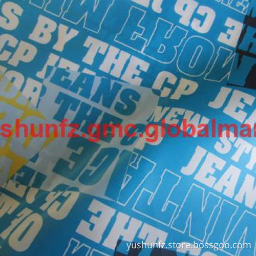 Polyester Taffeta Fabric with Transfer Printing